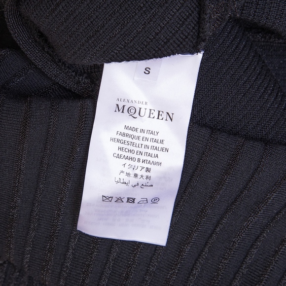 Alexander McQueen Metallic ArmourKnit Corset dress - Picture 8 of 8